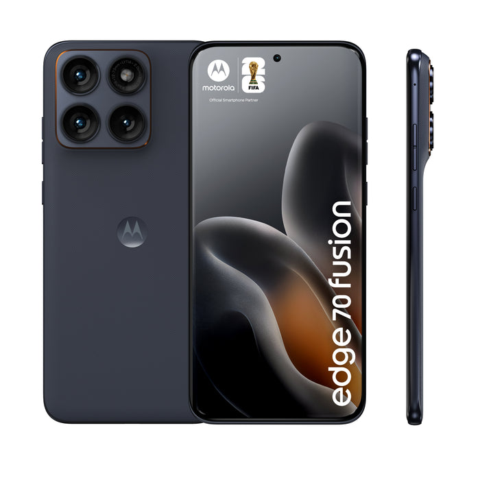 EAN 840493611020 - Motorola edge 70 fusion 17,2 cm (6.78") SIM doble Android 16.0 5G USB Tipo C 12 GB 256 GB 7000 mAh Negro imagen 2
