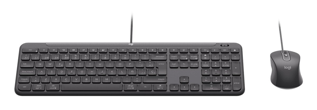 EAN 5099206129993 - Logitech 920-013359 teclado Ratón incluido Hogar / Oficina USB AZERTY Grafito imagen 2