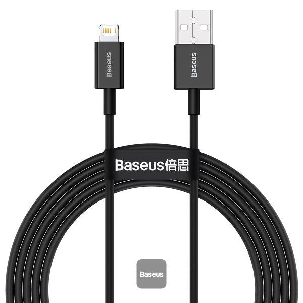 EAN 6953156205451 - Baseus CALYS-C01 cable de conector Lightning 2 m Negro imagen 2
