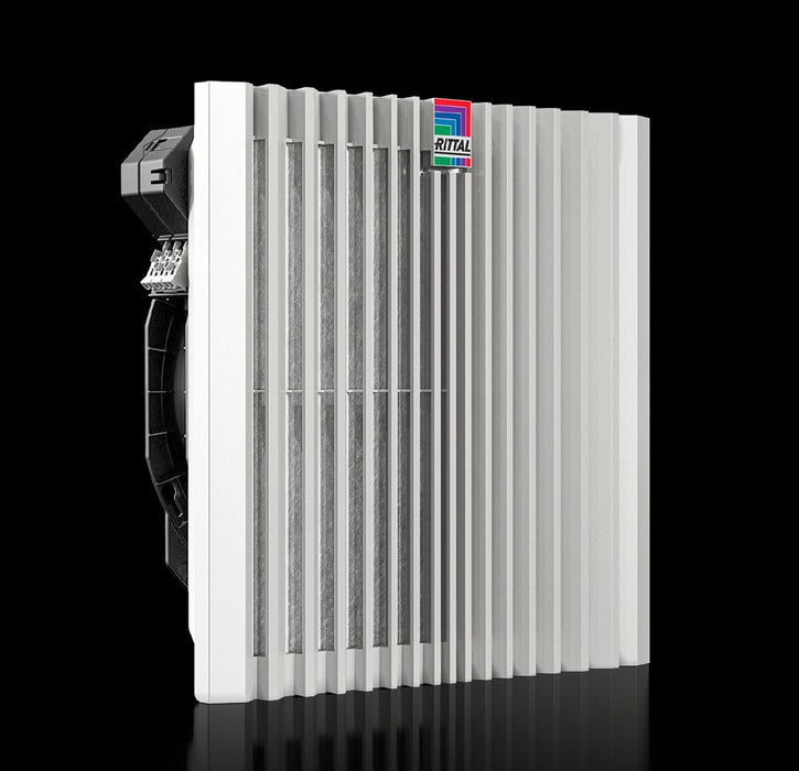 Rittal Azul E+ Filterlüfter 867 910 M³ H, 230 V, Ral 7035