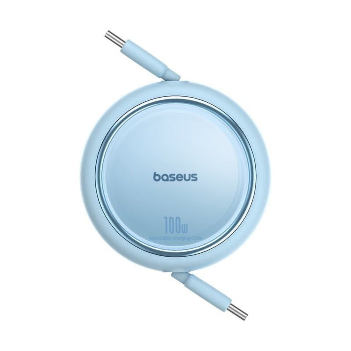 Baseus Cable Type-C - Type-C Free2draw Reatractable 480mb/S, 100w, 1m, Blue (P10364500311-00)