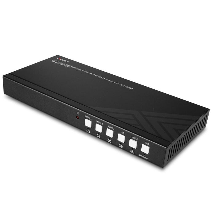 EAN 4002888383387 - Lindy 38338 extensor audio/video Transmisor de señales AV Negro imagen 5