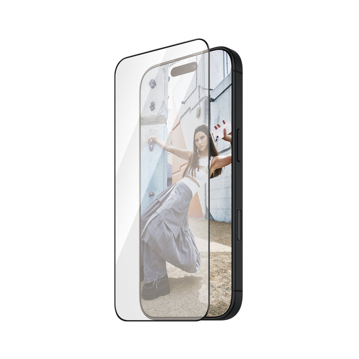 EAN 5715685010682 - PanzerGlass SAFE. by ® Screen Protection w. Black Frame iPhone 16 Plus | 15 Plus | Ultra-Wide Fit Protect imagen 1