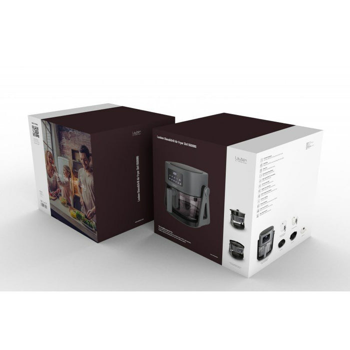 EAN 4260645681170 - Lauben LBAFMGGAF55BA freidora Sencillo 5,5 L 1500 W Freidora de aire caliente Gris imagen 13