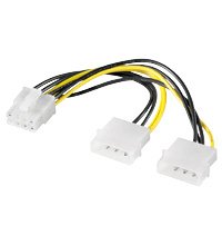 EAN 4040849932410 - Goobay CAK S-15 2x 5.25 > 8 pin PCI-Expr imagen 1