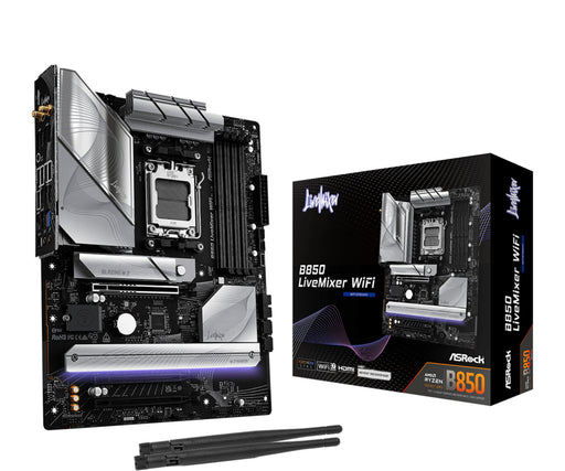 EAN 4711581490154 - Asrock B850 LiveMixer WiFi AMD B850 Zócalo AM5 ATX imagen 1