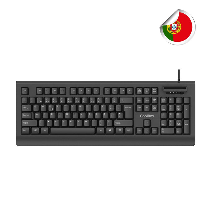 Teclado Coolbox Con Lector Dnie V4 Pt