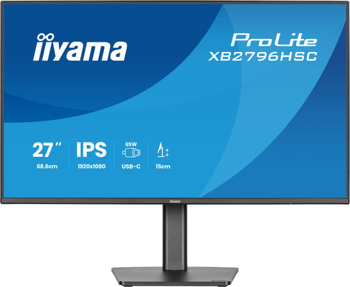 EAN 4948570126989 - iiyama ProLite XB2796HSC-B1 pantalla para PC 68,6 cm (27") 1920 x 1080 Pixeles Full HD LED Negro imagen 2