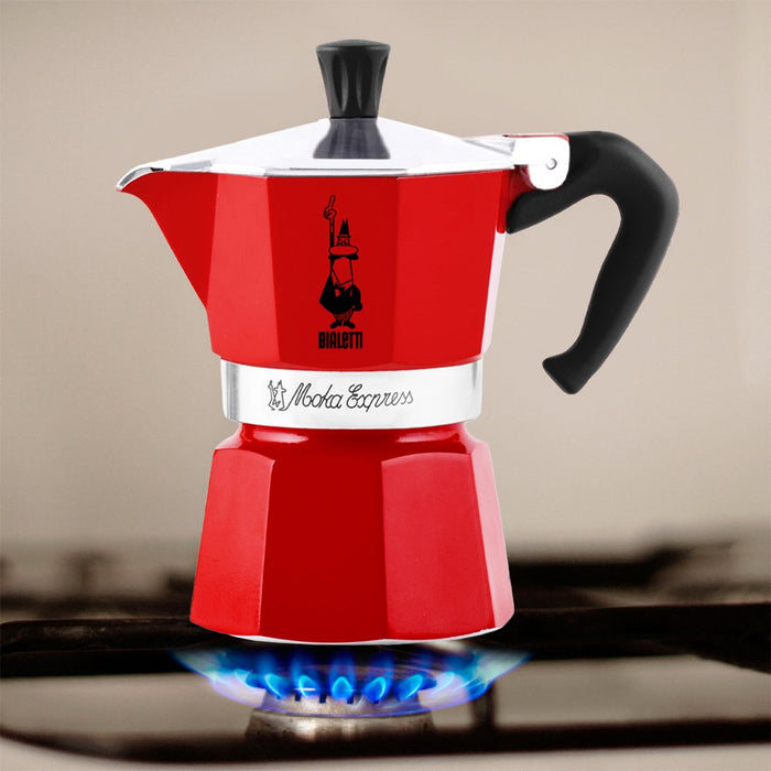 EAN 8006363018449 - Bialetti 4941 cafetera manual Cafetera italiana Rojo imagen 4