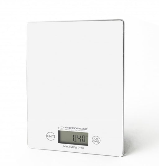 EAN 5901299914168 - Esperanza EKS002W báscula de cocina Blanco Encimera Rectángulo Báscula electrónica de cocina imagen 1
