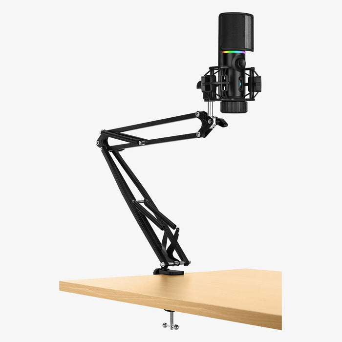 Streamplify Mic Rgb Con Brazo Incluído - Negro