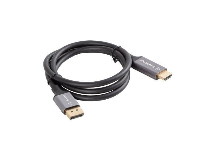 EAN 5901969441529 - Lanberg CA-DPHD-20CU-0010-BK adaptador de cable de vídeo 1 m DisplayPort HDMI tipo A (Estándar) Negro, Pl imagen 4