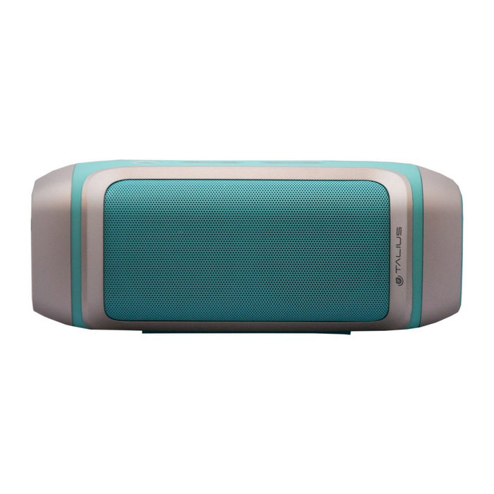 Talius Altavoz 28bt 10w Bluetooth, Radio Fm, Con Powerbank 4000 Mah Blue