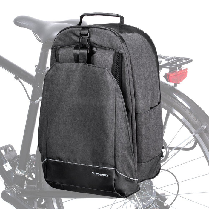 Wozinsky Bicycle Luggage Carrier Bicycle Backpack With A Fra