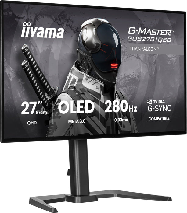 EAN 4948570127948 - iiyama G-MASTER GOB2701QSC-B1 pantalla para PC 68,6 cm (27") 2560 x 1440 Pixeles Negro imagen 3