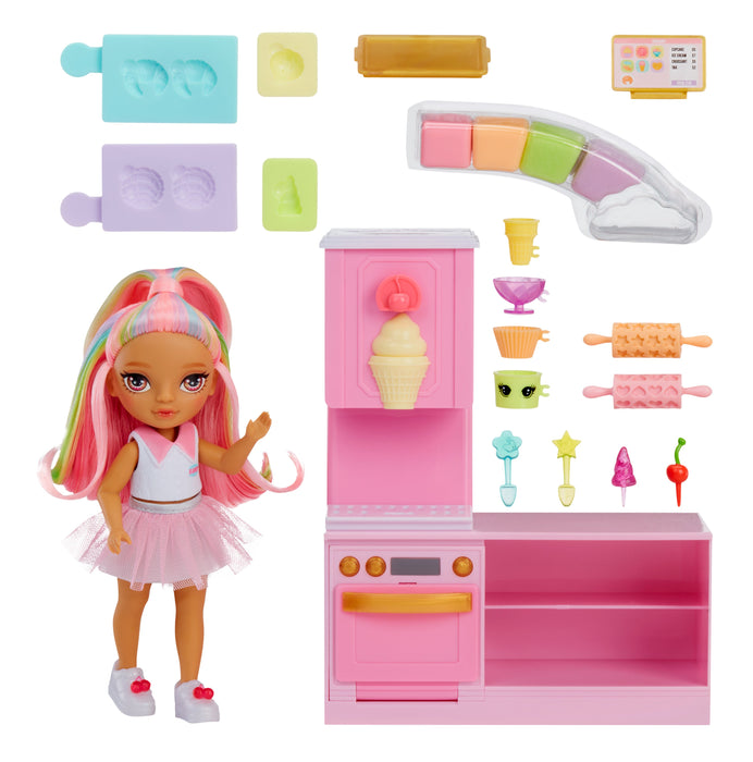 EAN 0035051522058 - Rainbow High Little Dessert Shop with Kandy Playset imagen 1