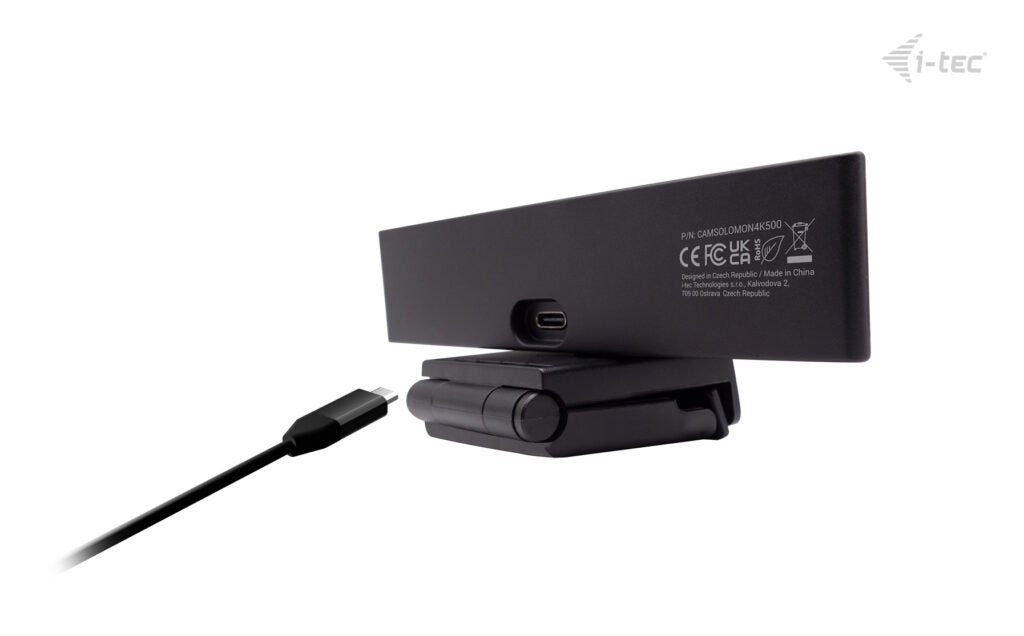 Webcam I-Tec Solomon 500 4k Pdaf