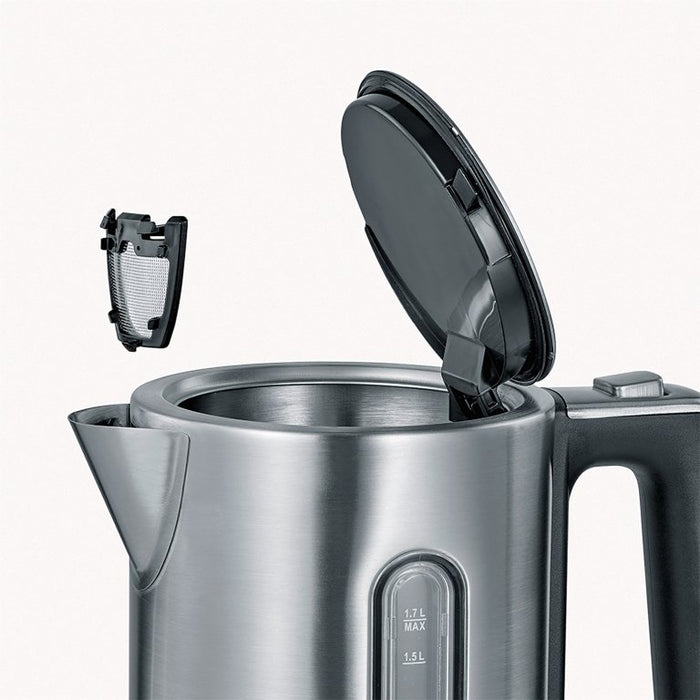 EAN 4008146035098 - Severin 3418000 tetera eléctrica 1,7 L 3000 W Negro, Acero inoxidable imagen 2