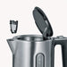 EAN 4008146035098 - Severin 3418000 tetera eléctrica 1,7 L 3000 W Negro, Acero inoxidable imagen 2