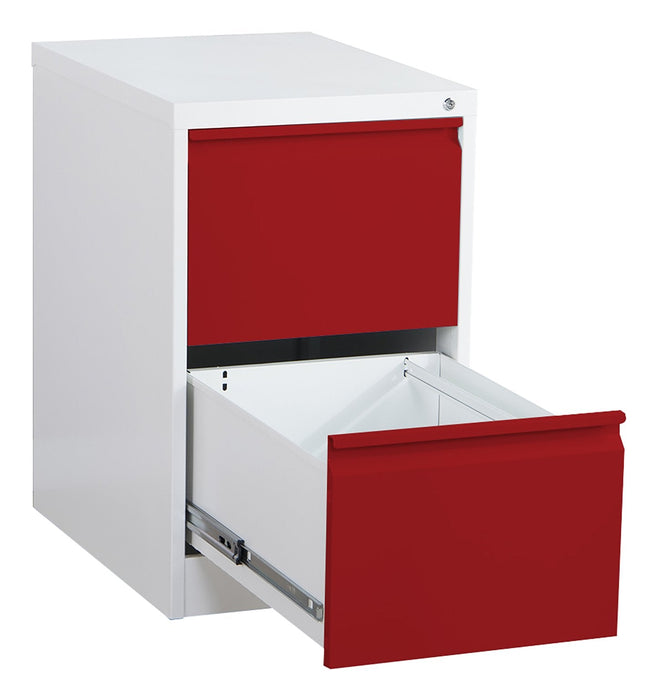 Phoenix Safe Hängeregimraturschrank 2 Schubladen Rot