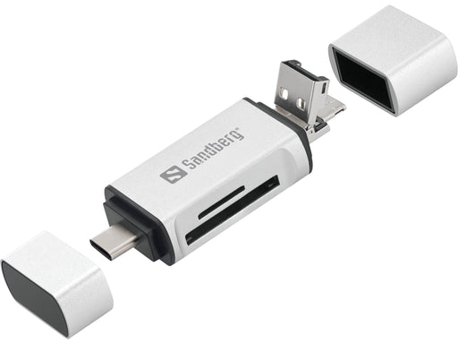 EAN 5705730136283 - Sandberg 136-28 lector de tarjeta Plata imagen 1