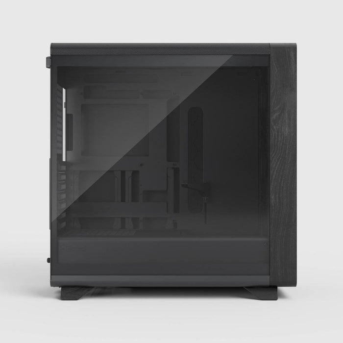 Caja Pc Fractal Design Summit Blackout Tg Light Tint (Negro Madera) Fd-C-Sum1a-05