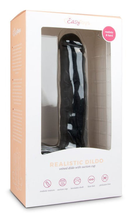 EAN 8718627526484 - EasyToys Fetish Collection ET228BLK Consolador realista Sexo anal, Sexo vaginal Negro Cloruro de polivini imagen 4
