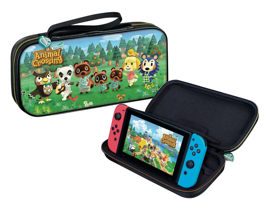Switch Bigben Funda Rígida De Transporte Animal Crossing