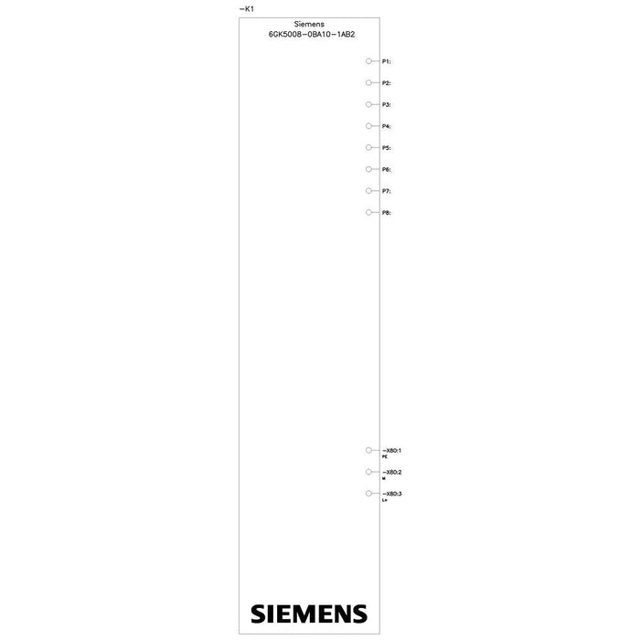 Siemens Scalance 6gk5008-0ba10-1ab2 Xb008 Unmanag.Industrial Ethernet Switch