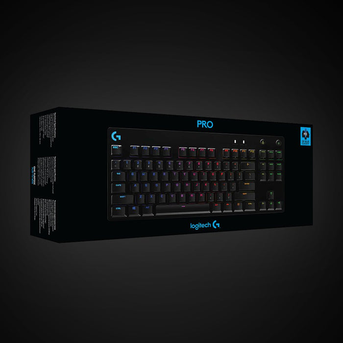 EAN 5099206086425 - Logitech G PRO teclado Juego USB QWERTY Internacional de EE.UU. Negro imagen 8