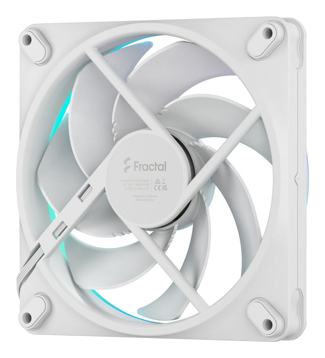 EAN 7340172708919 - Fractal Design Momentum 14 RGB Carcasa del ordenador Ventilador 14 cm Blanco 1 pieza(s) imagen 6