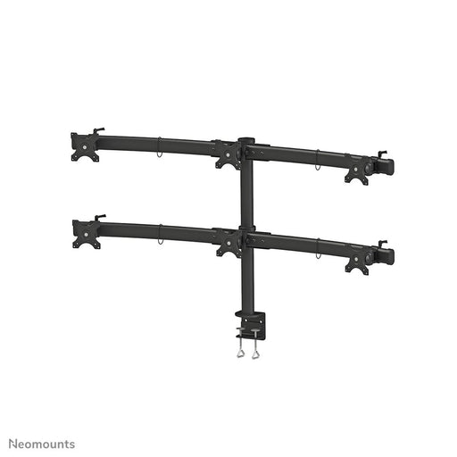 EAN 8717371445560 - Neomounts FPMA-D700D6 soporte para monitor 68,6 cm (27") Escritorio Negro imagen 2
