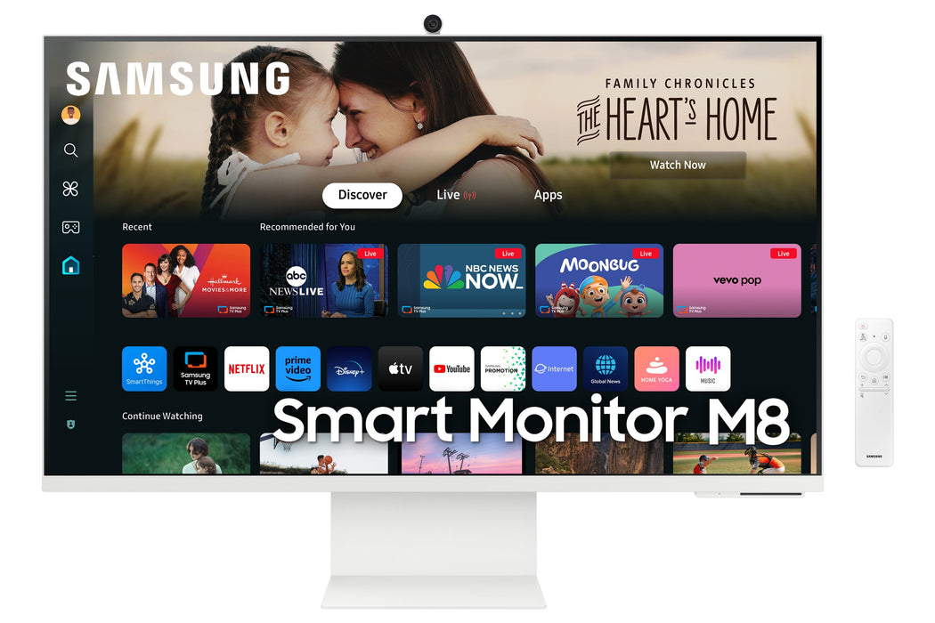 EAN 8806095547558 - Samsung M80D pantalla para PC 81,3 cm (32") 3840 x 2160 Pixeles 4K Ultra HD LED Blanco imagen 1