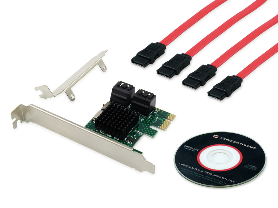 EAN 4015867221976 - Conceptronic EMRICK03G tarjeta y adaptador de interfaz Interno SATA imagen 4