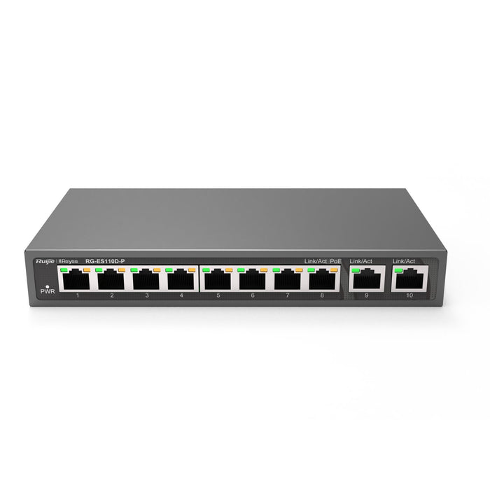 EAN 6971693271753 - Ruijie Networks RG-ES110D-P switch No administrado Fast Ethernet (10/100) Energía sobre Ethernet (PoE) Ne imagen 2