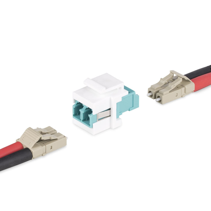 Acoplador Lc A Lc - Acoplador Keystone De Fibra Lc/Upc