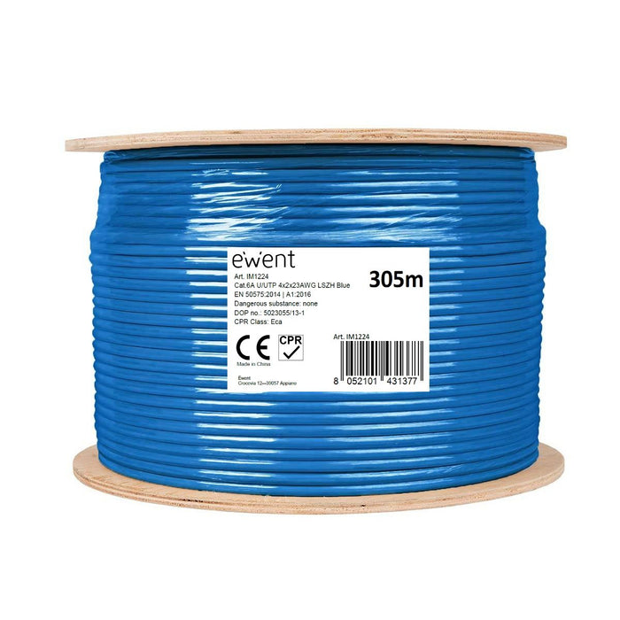 EAN 8052101431377 - Ewent IM1224 cable de red Azul 305 m Cat6a U/UTP (UTP) imagen 2