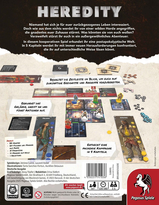 Pegasus Heredity - La Historia Del Cisne, Juego De Mesa 51889g