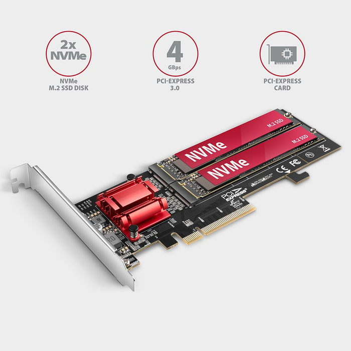 EAN 8595247906717 - Axagon PCEM2-ND tarjeta y adaptador de interfaz Interno M.2 imagen 2
