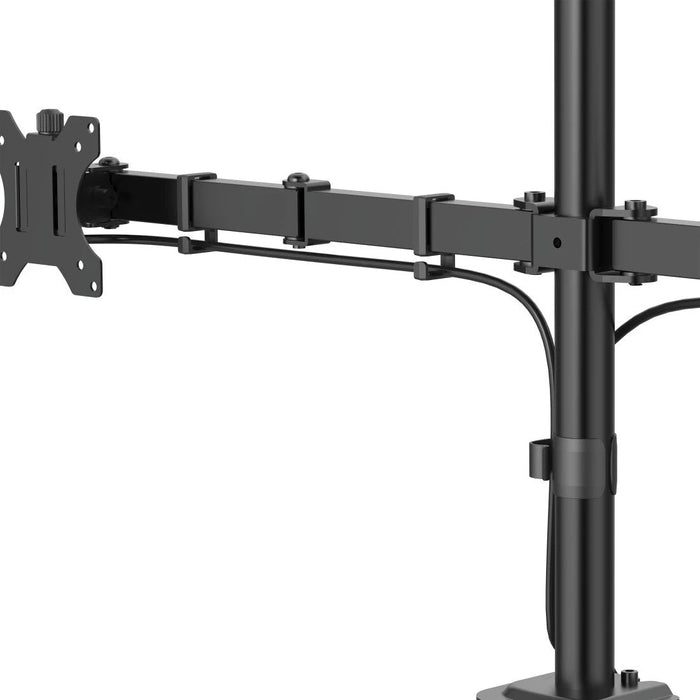 Hama Soporte Para Monitor,2 Monitores,Regulable En Altura,13-35,Sc
