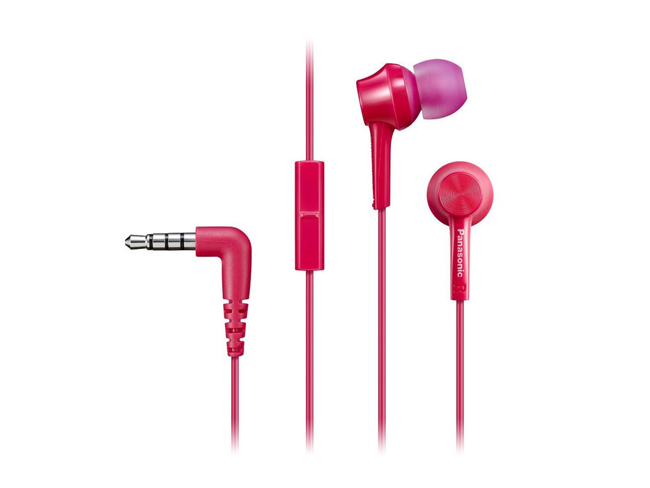 EAN 5025232828104 - Panasonic RPTCM105EP auricular y casco Auriculares Alámbrico Dentro de oído Llamadas/Música Rosa imagen 1
