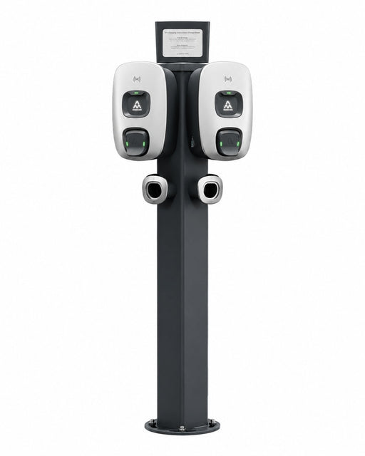 EAN 7350084191303 - Charge Amps Column Negro Aluminio Piso 3 imagen 1