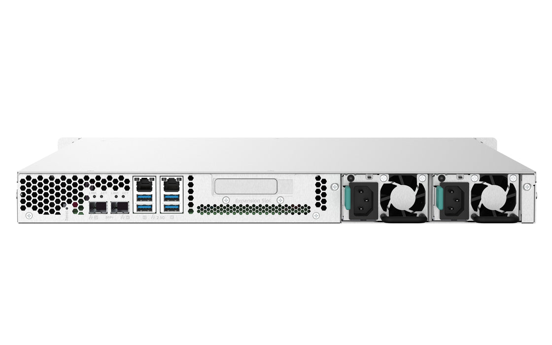 EAN 0885022020188 - QNAP TS-432PXU-RP NAS Bastidor (1U) Annapurna Labs AL324 2 GB DDR4 0 TB QNAP Turbo System Aluminio, Negro imagen 2