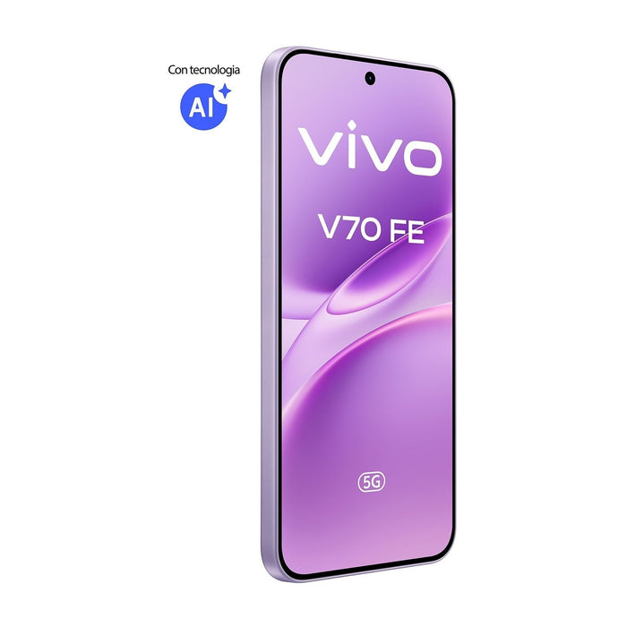 Smartphone Vivo V70 Fe 8gb 256gb 6.83' 5g Púrpura Incluye Cargador + Auriculares