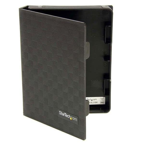 Startech.Com Paquete De 3 Cubiertas Protectoras Funda De Plástico Disco Duro De 2 5in Pulgadas Forro Negro Funda Protectora Para Disco Duro Negro (Paquete De 3) Para P/N: Sateraser4 Sdock1eu3p2 Sdock2eru33 Sdock2u33v Sdock4u313 Usb31c2sat
