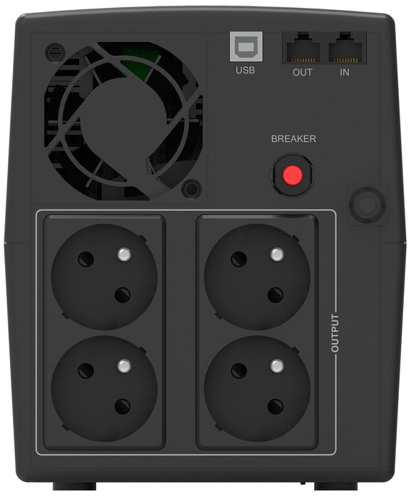 EAN 4260074980783 - PowerWalker VI 2200 STL sistema de alimentación ininterrumpida (UPS) Línea interactiva 2,2 kVA 1320 W 4 s imagen 3