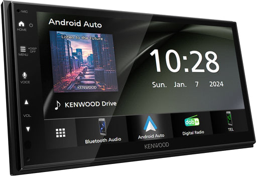 EAN 0019048239525 - Kenwood Electronics DMX5023DABS receptor multimedia para coche Negro Wifi 22 W Bluetooth imagen 2