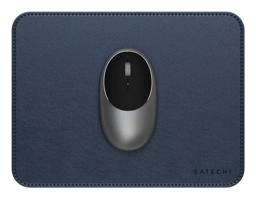 Satechi Vegan-Leather Premium Mouse Pad Blau