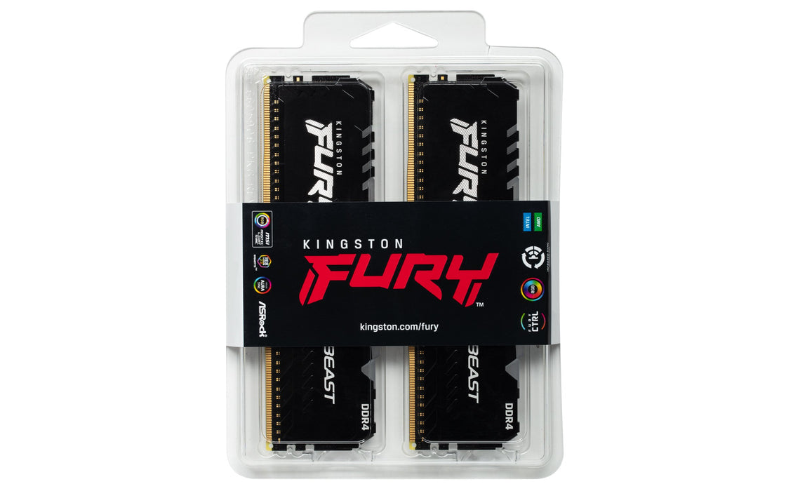 EAN 740617319422 - Kingston Technology FURY Beast RGB módulo de memoria 16 GB 2 x 8 GB DDR4 288-pin DIMM imagen 7