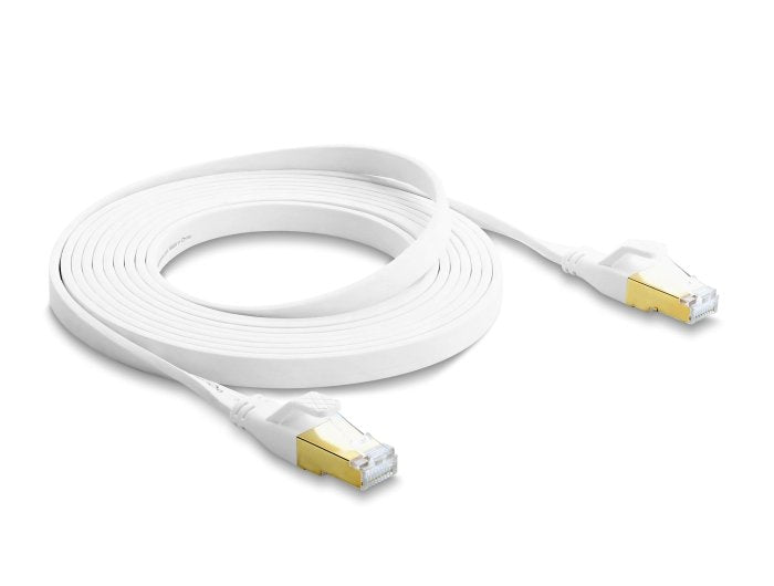 Delock Rj45 Flachband Cable De Red Cat.8.1 U Ftp 40gbps, 3m